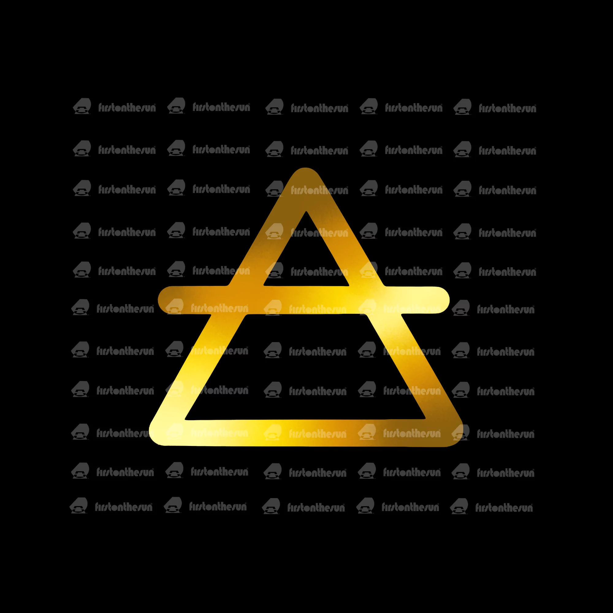 Das alchemistische Symbol des Elements Luft mit firstonthesun Wasserzeichen